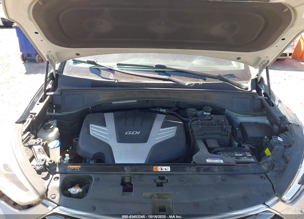 2016 HYUNDAI SANTA FE LIMITED VIN: KM8SR4HF5GU140350