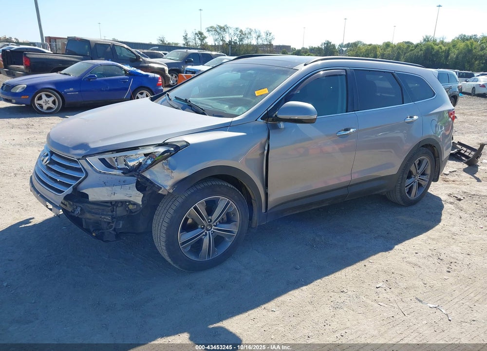 2016 HYUNDAI SANTA FE LIMITED VIN: KM8SR4HF5GU140350