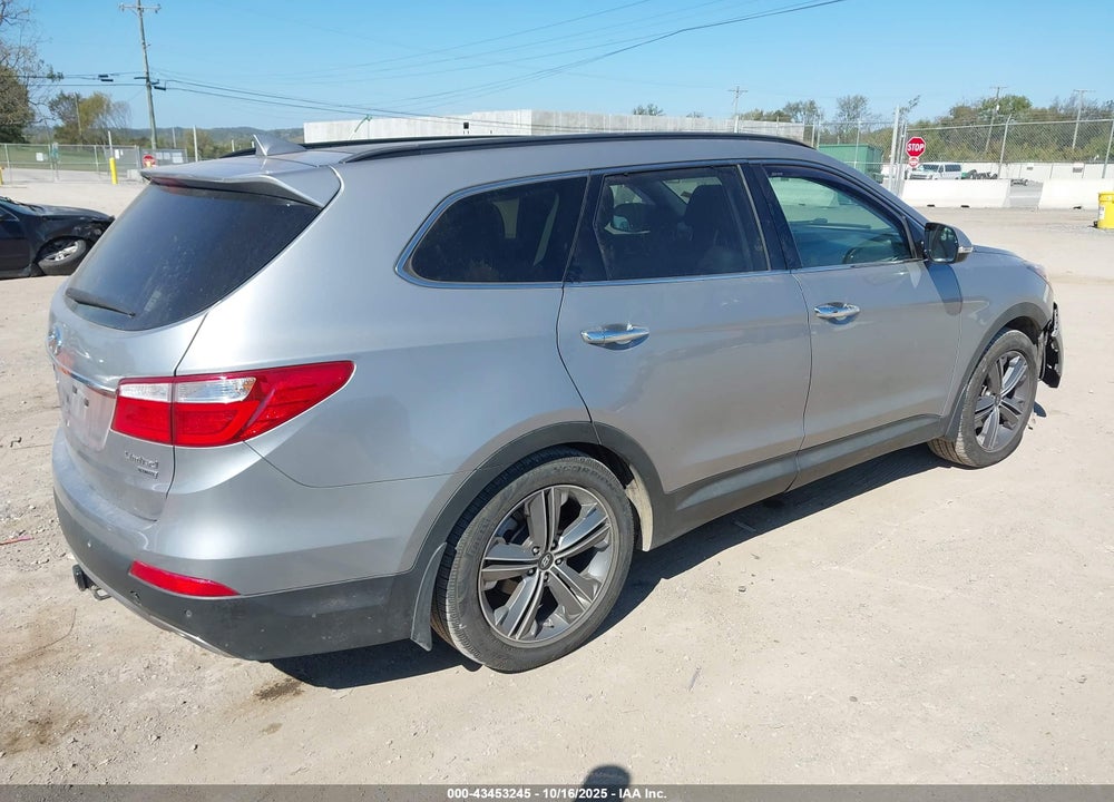 2016 HYUNDAI SANTA FE LIMITED VIN: KM8SR4HF5GU140350