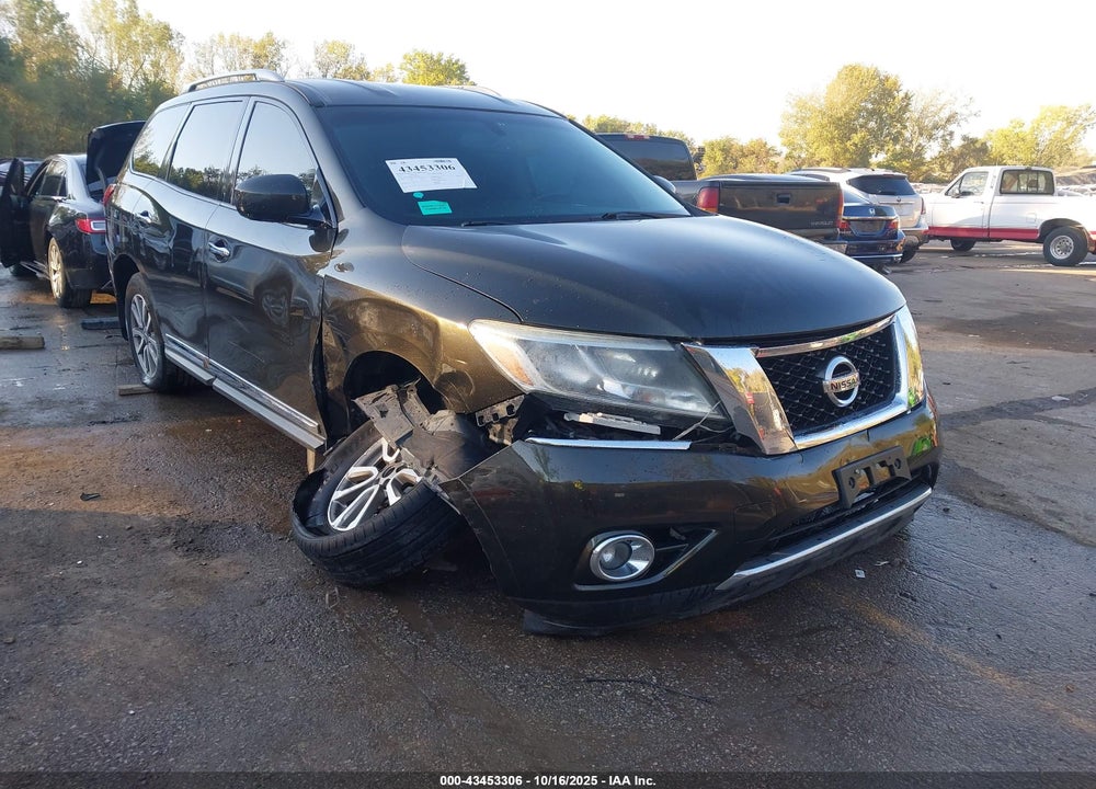 2015 NISSAN PATHFINDER SL VIN: 5N1AR2MM1FC662739