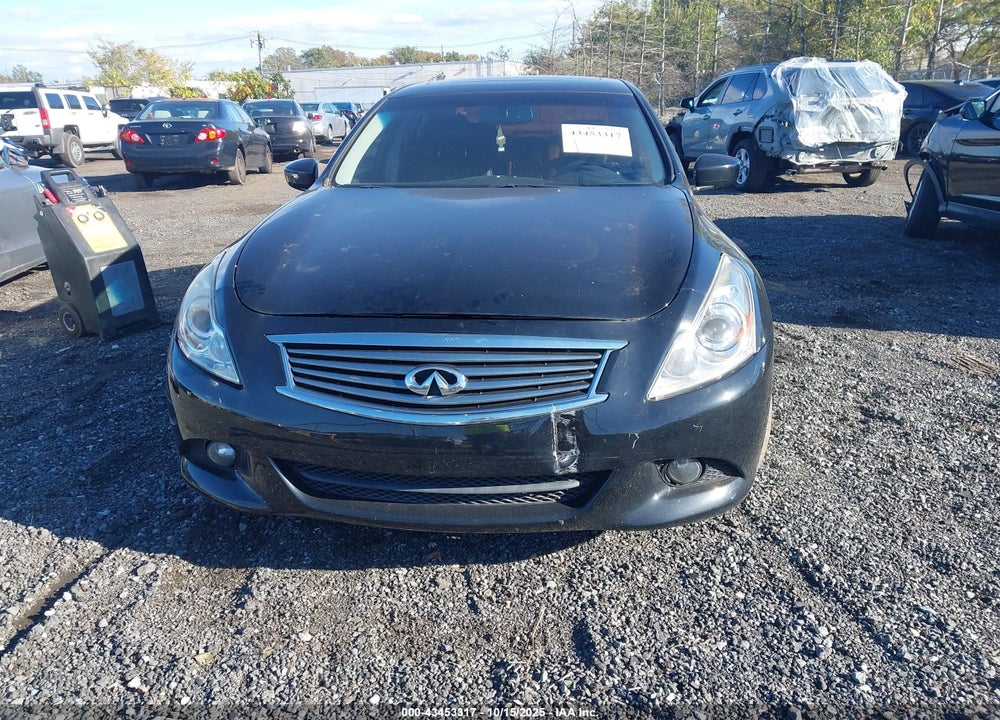 2011 INFINITI G37 VIN: JN1CV6AR1BM352291