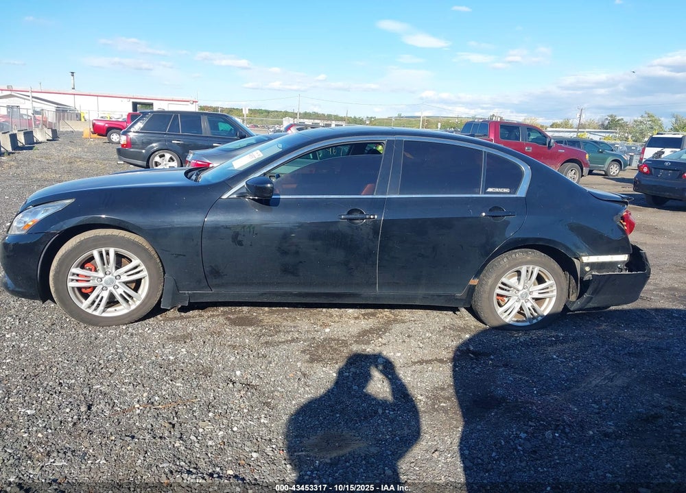 2011 INFINITI G37 VIN: JN1CV6AR1BM352291