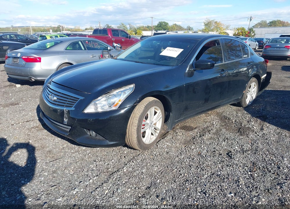 2011 INFINITI G37 VIN: JN1CV6AR1BM352291