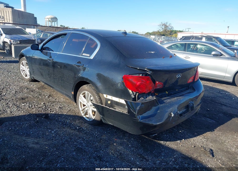 2011 INFINITI G37 VIN: JN1CV6AR1BM352291