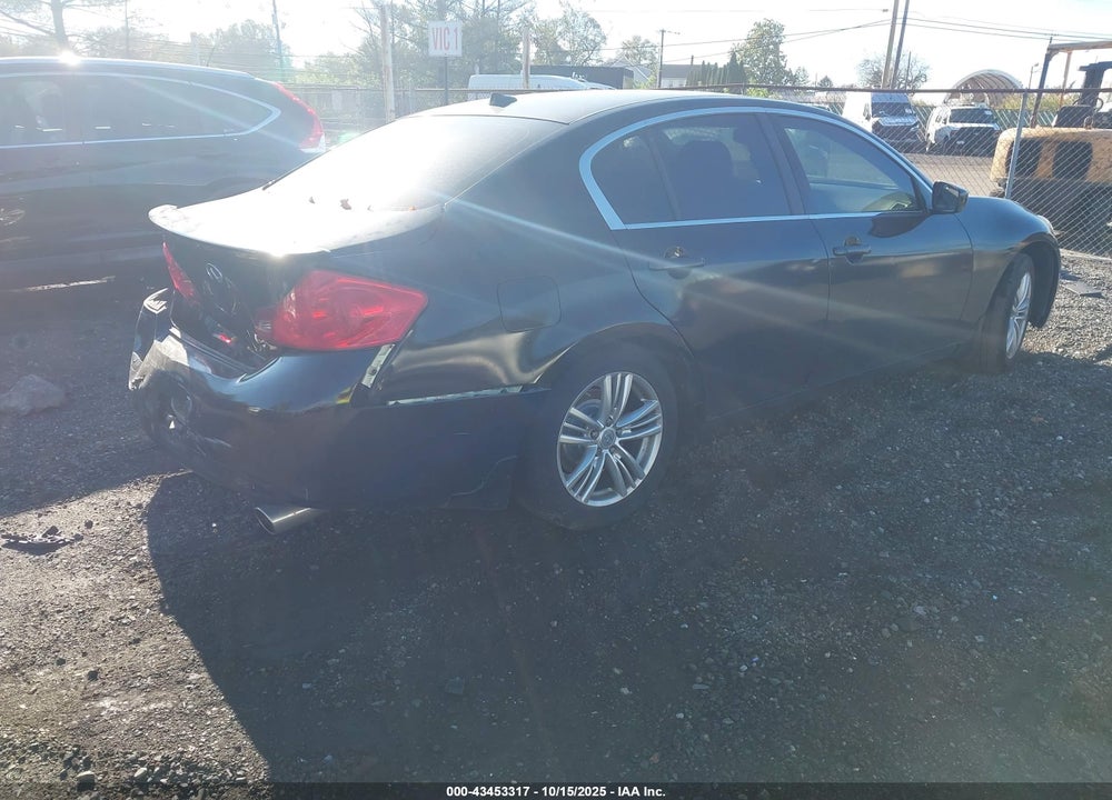 2011 INFINITI G37 VIN: JN1CV6AR1BM352291