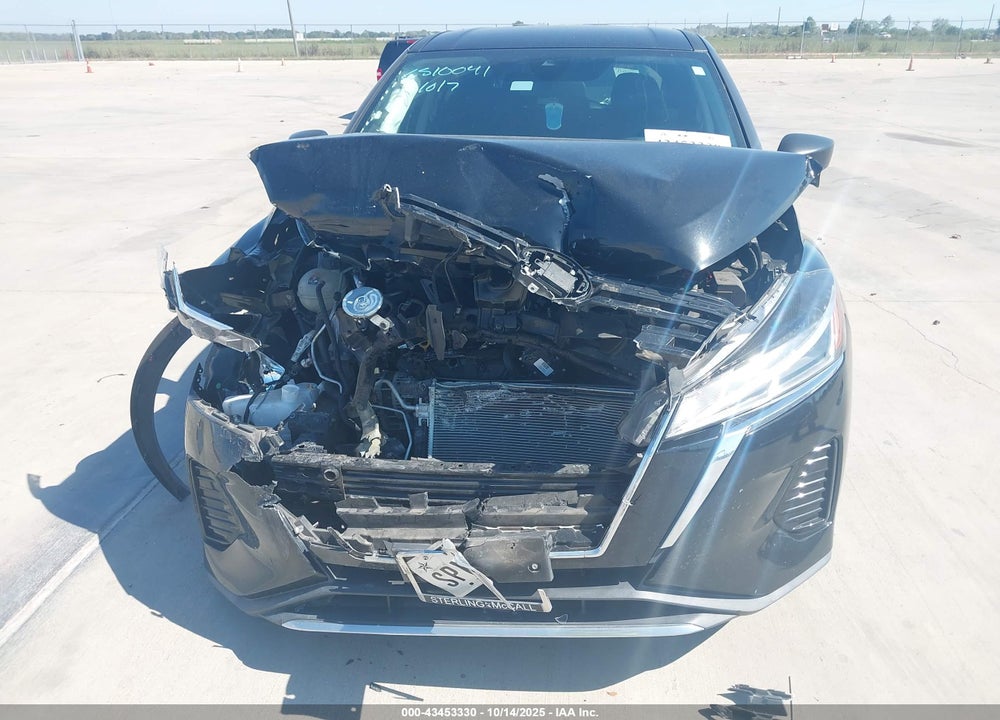 2021 NISSAN KICKS S XTRONIC CVT VIN: 3N1CP5BVXML498086
