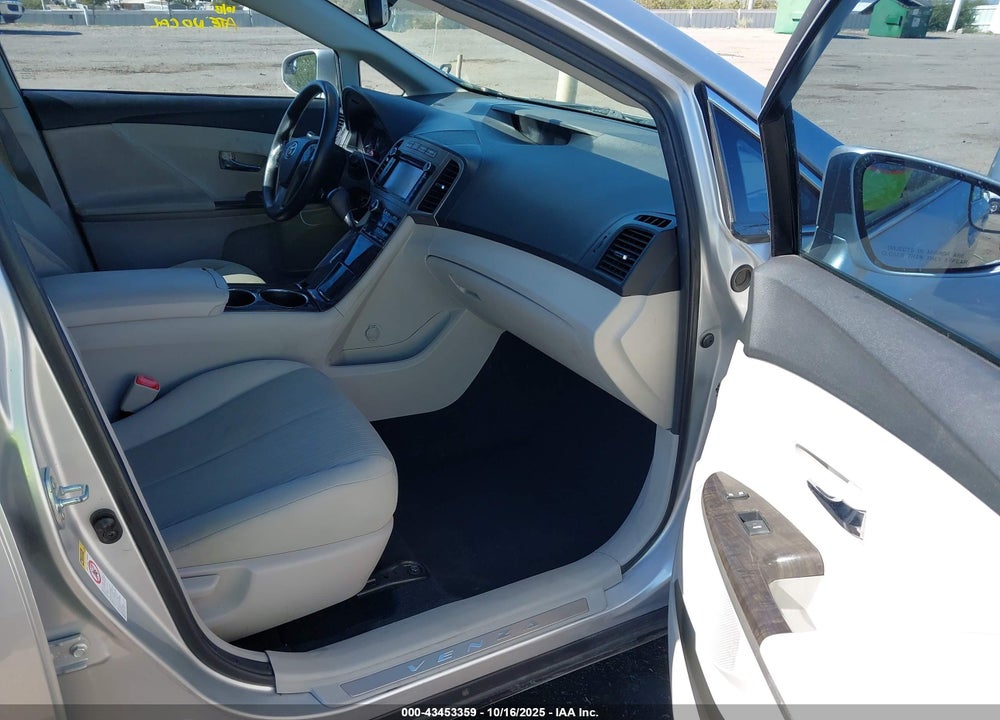 2013 TOYOTA VENZA LE V6 VIN: 4T3ZK3BBXDU062797