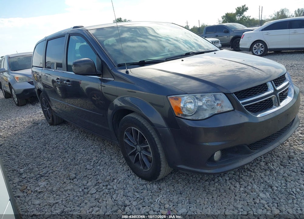 2017 DODGE GRAND CARAVAN SXT VIN: 2C4RDGCG0HR765790
