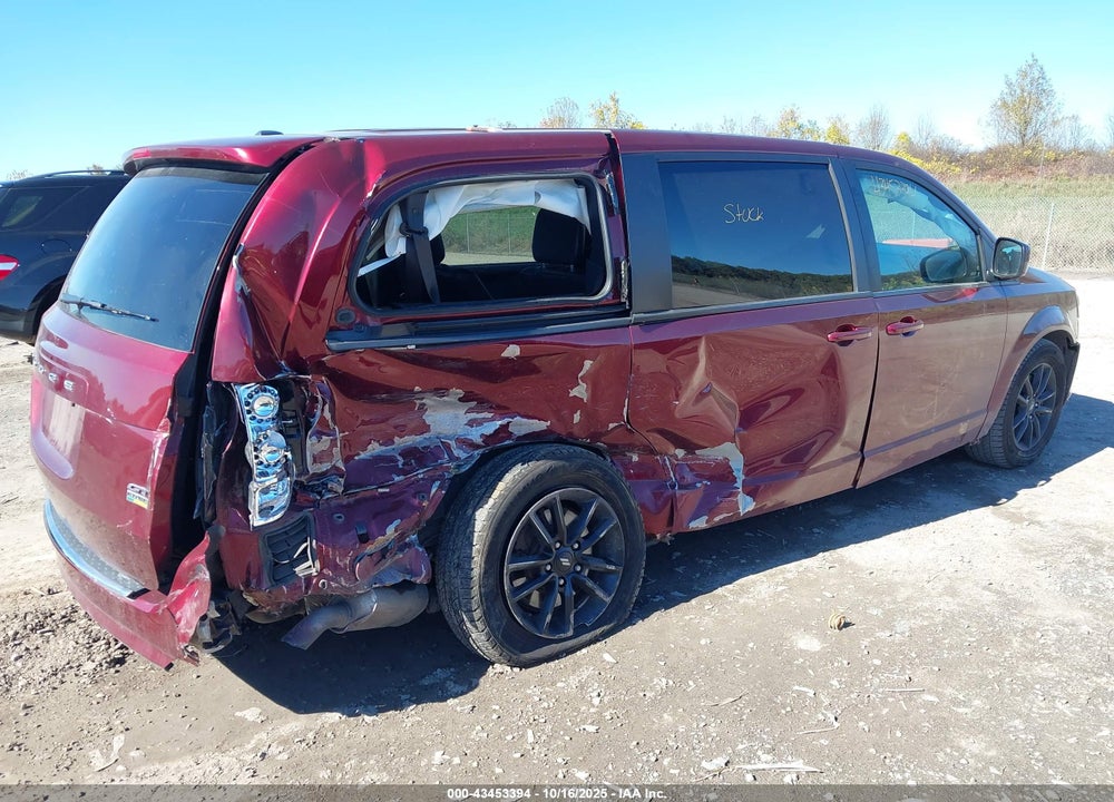 2019 DODGE GRAND CARAVAN GT VIN: 2C4RDGEG2KR764337