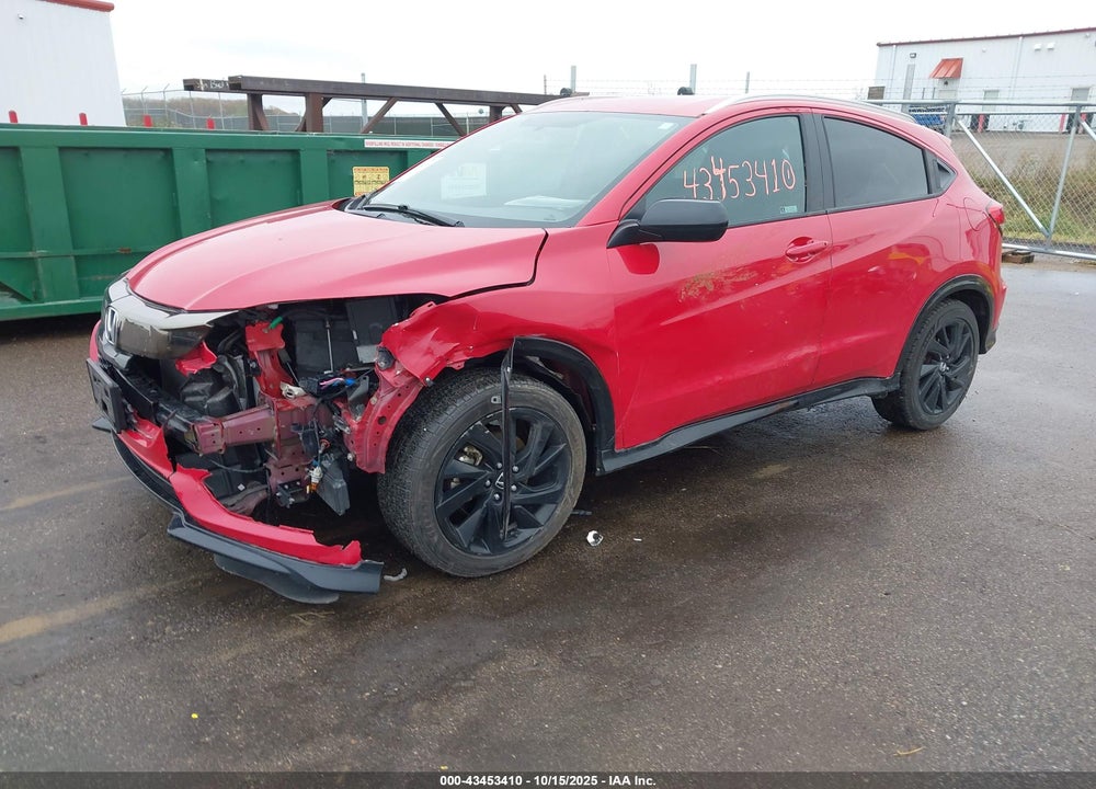 2022 HONDA HR-V VIN: 3CZRU6H19NM754931