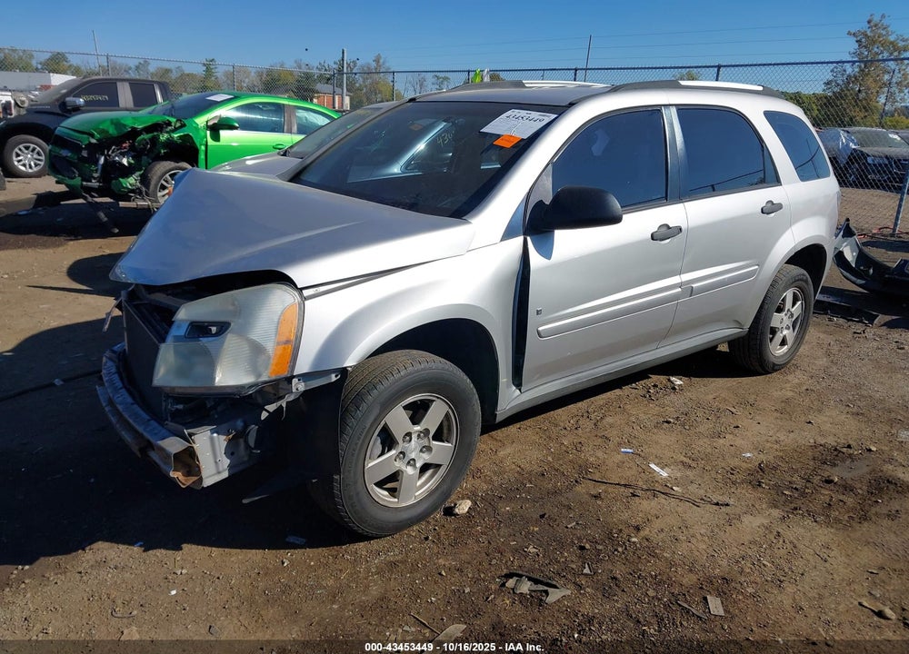 2008 CHEVROLET EQUINOX LS VIN: 2CNDL13F386311015