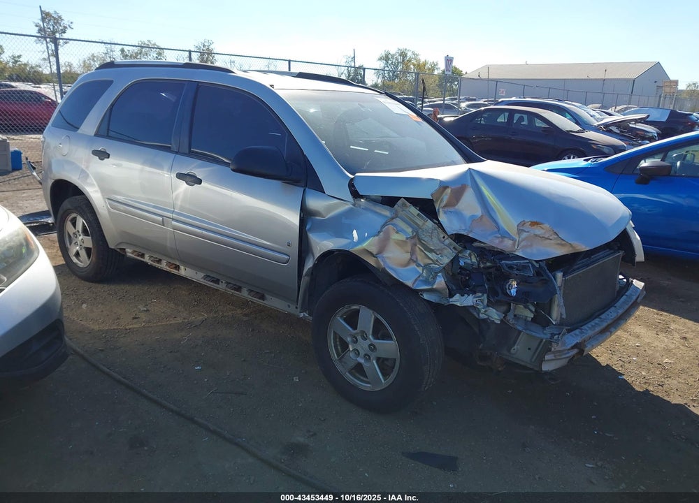 2008 CHEVROLET EQUINOX LS VIN: 2CNDL13F386311015