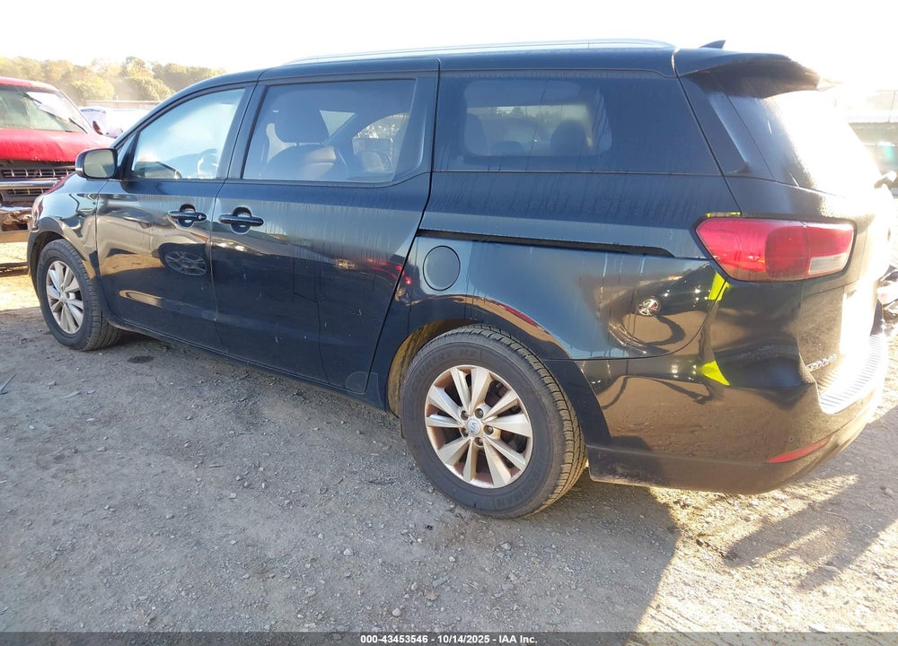 2016 KIA SEDONA LX VIN: KNDMB5C11G6163311