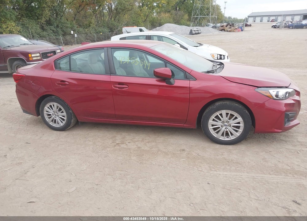 2018 SUBARU IMPREZA 2.0I PREMIUM VIN: 4S3GKAD67J3622821