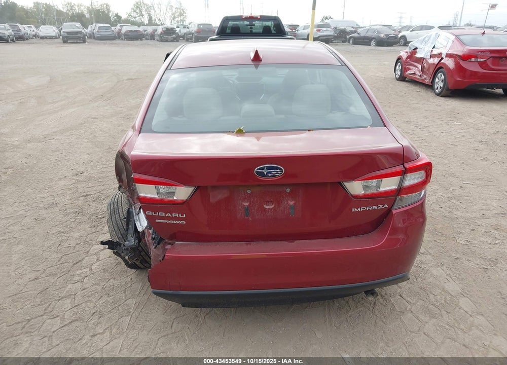2018 SUBARU IMPREZA 2.0I PREMIUM VIN: 4S3GKAD67J3622821