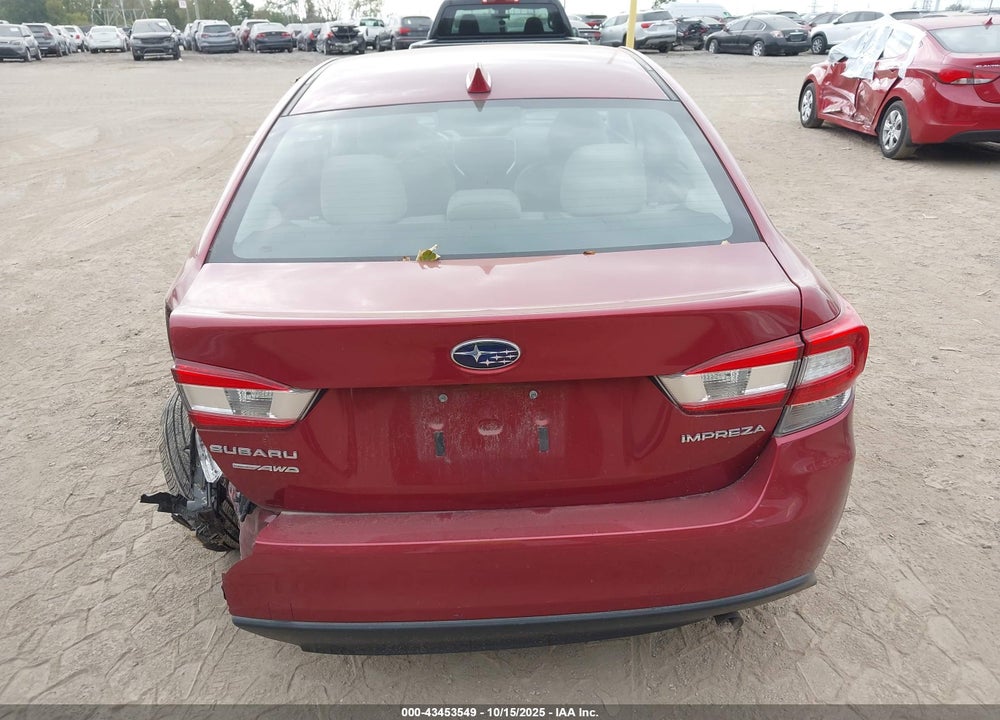 2018 SUBARU IMPREZA 2.0I PREMIUM VIN: 4S3GKAD67J3622821