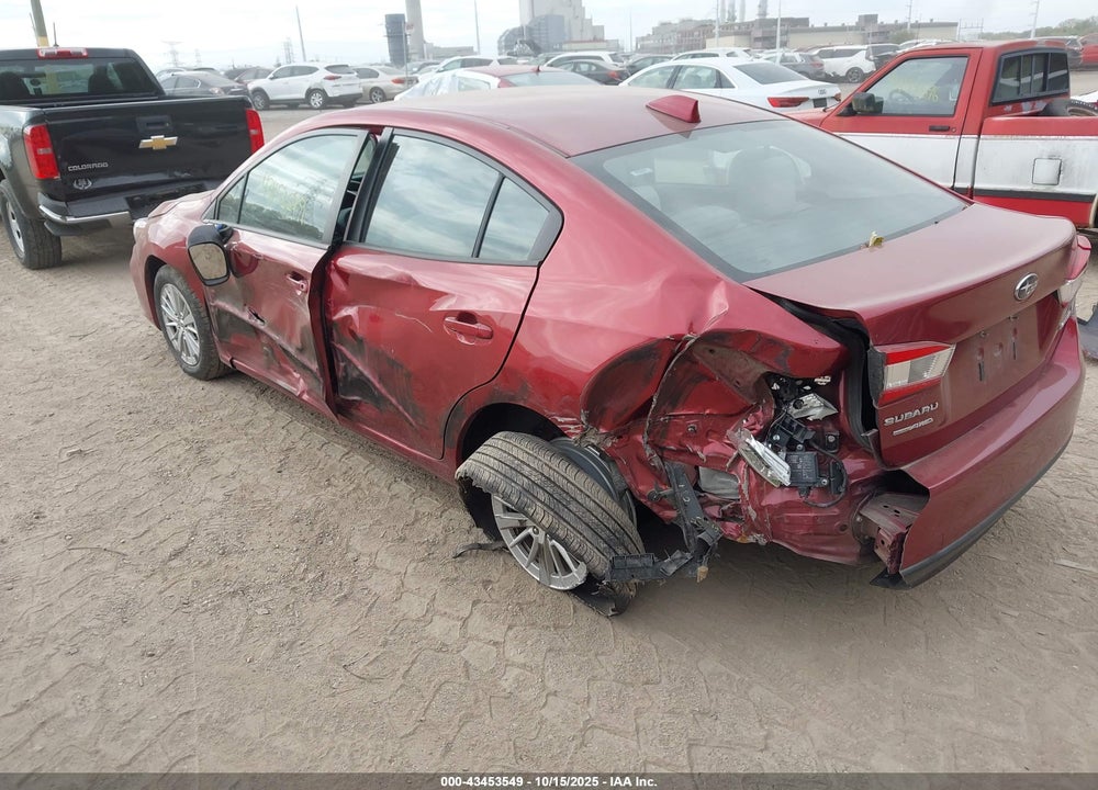 2018 SUBARU IMPREZA 2.0I PREMIUM VIN: 4S3GKAD67J3622821