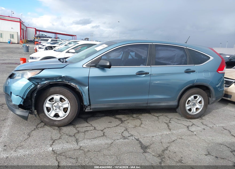 2013 HONDA CR-V LX VIN: 5J6RM3H35DL004149