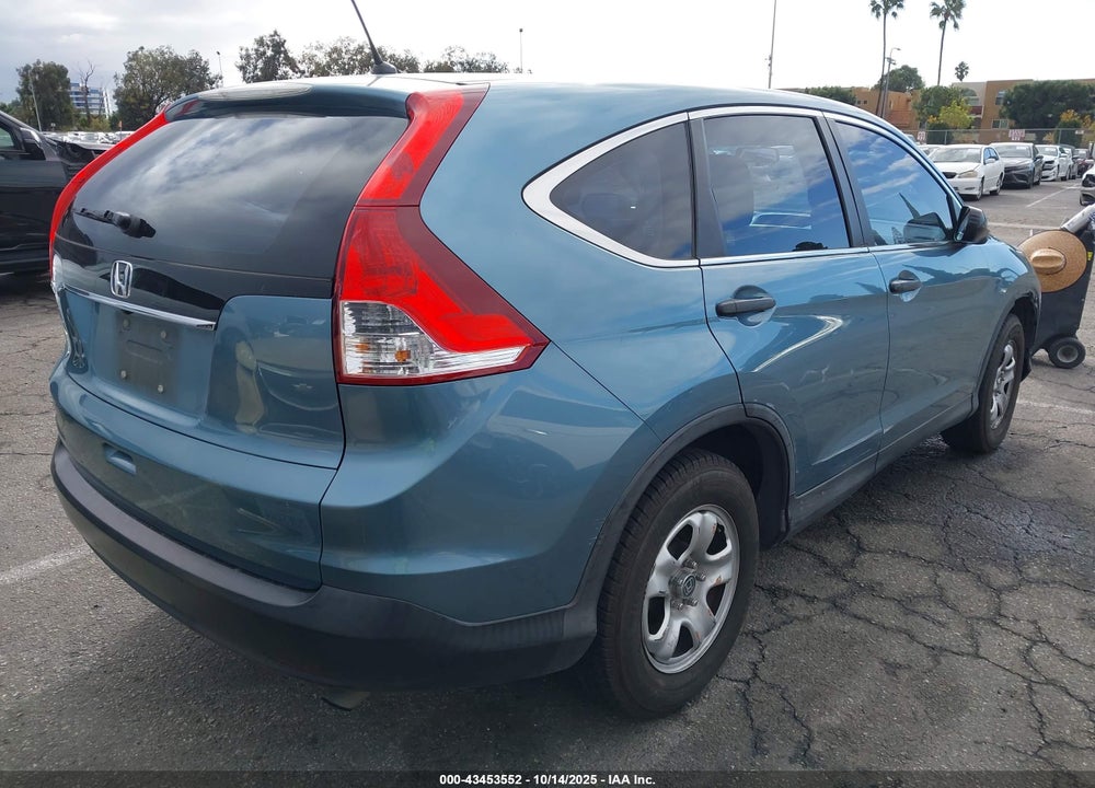 2013 HONDA CR-V LX VIN: 5J6RM3H35DL004149