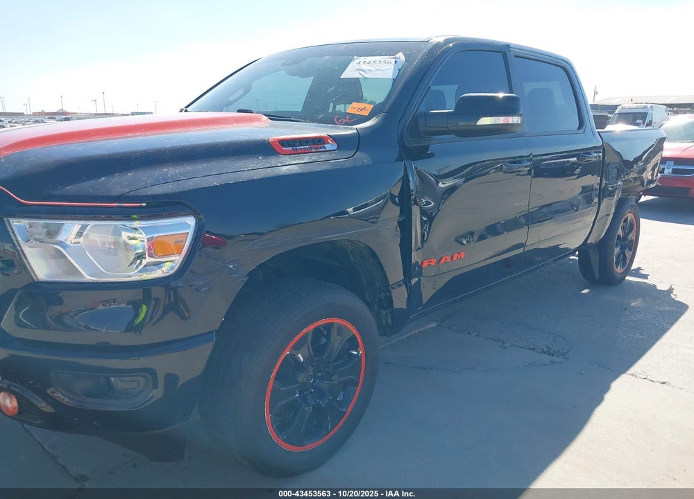 2022 RAM 1500 BIG HORN 4X2 5'7 BOX VIN: 1C6RREFG5NN324237
