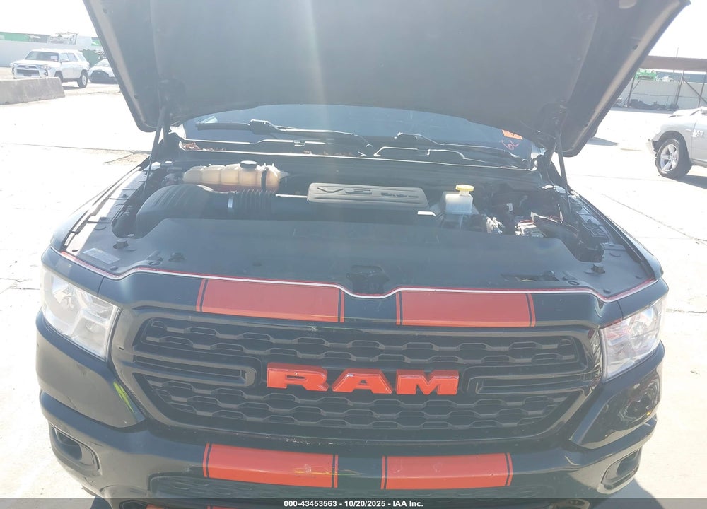 2022 RAM 1500 BIG HORN 4X2 5'7 BOX VIN: 1C6RREFG5NN324237