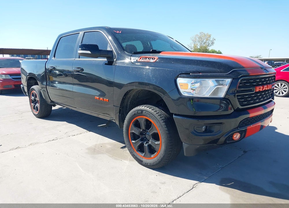 2022 RAM 1500 BIG HORN 4X2 5'7 BOX VIN: 1C6RREFG5NN324237