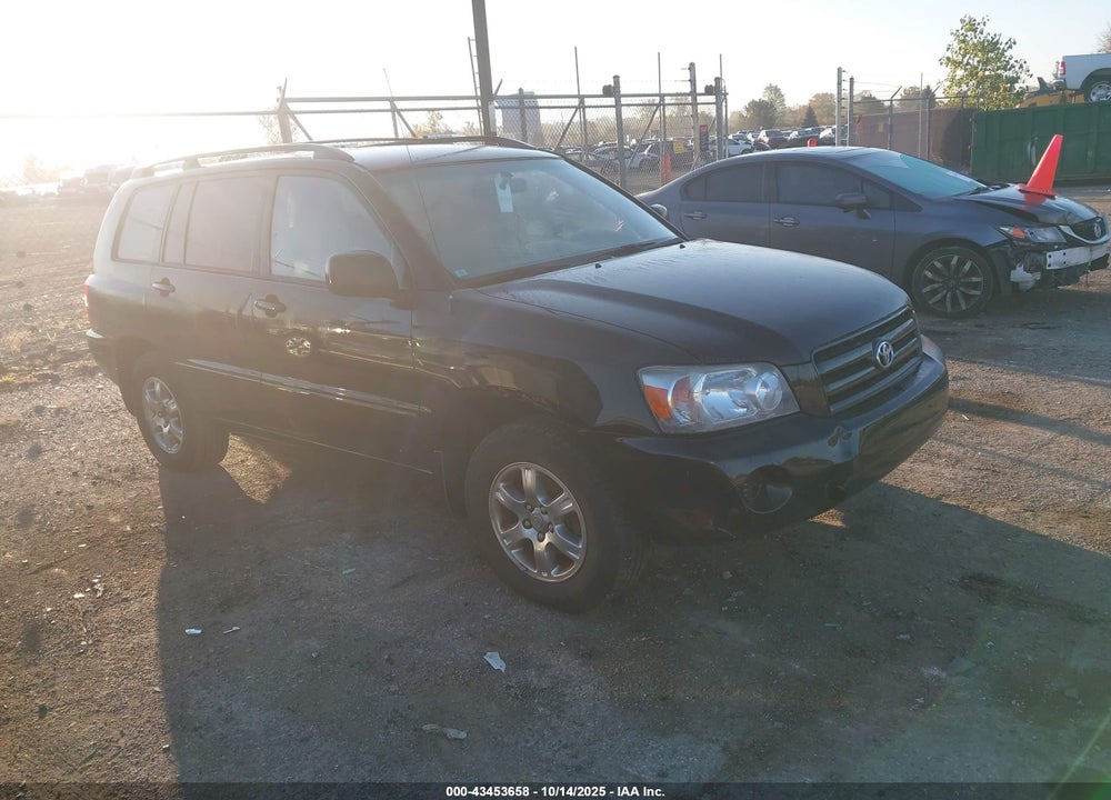 2006 TOYOTA HIGHLANDER VIN: JTEDP21A960110887