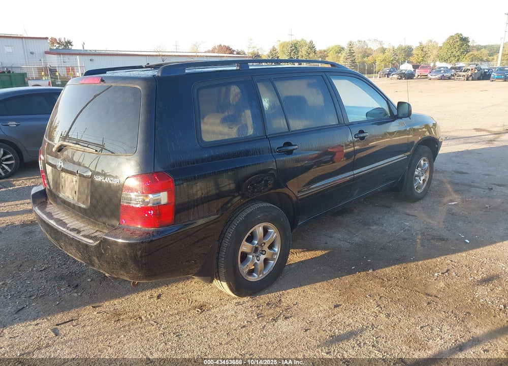 2006 TOYOTA HIGHLANDER VIN: JTEDP21A960110887