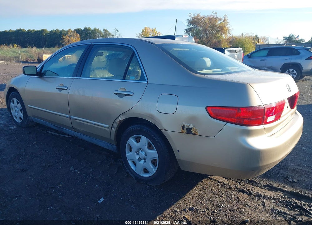 2005 HONDA ACCORD 2.4 LX VIN: 1HGCM56415A170525