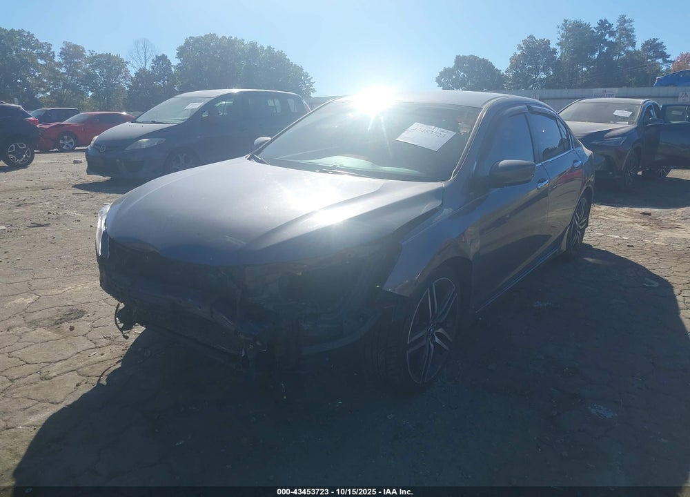 2016 HONDA ACCORD SPORT VIN: 1HGCR2F59GA056865