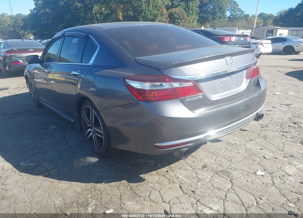2016 HONDA ACCORD SPORT VIN: 1HGCR2F59GA056865