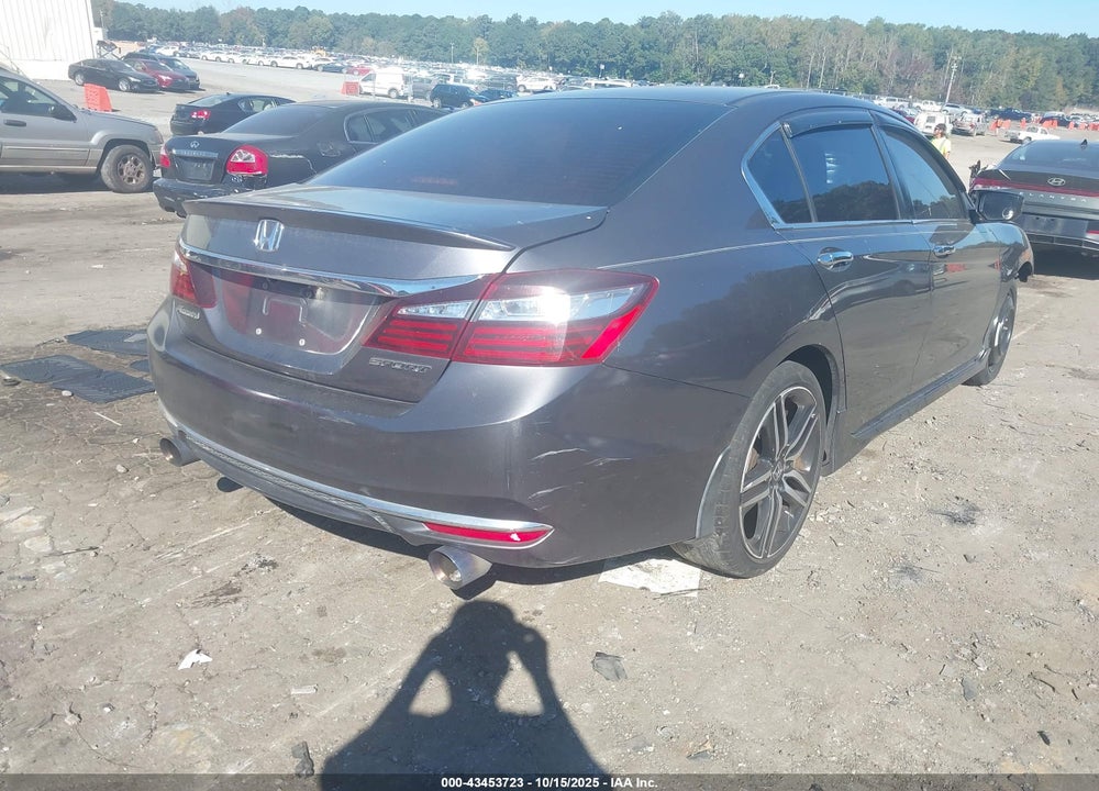 2016 HONDA ACCORD SPORT VIN: 1HGCR2F59GA056865