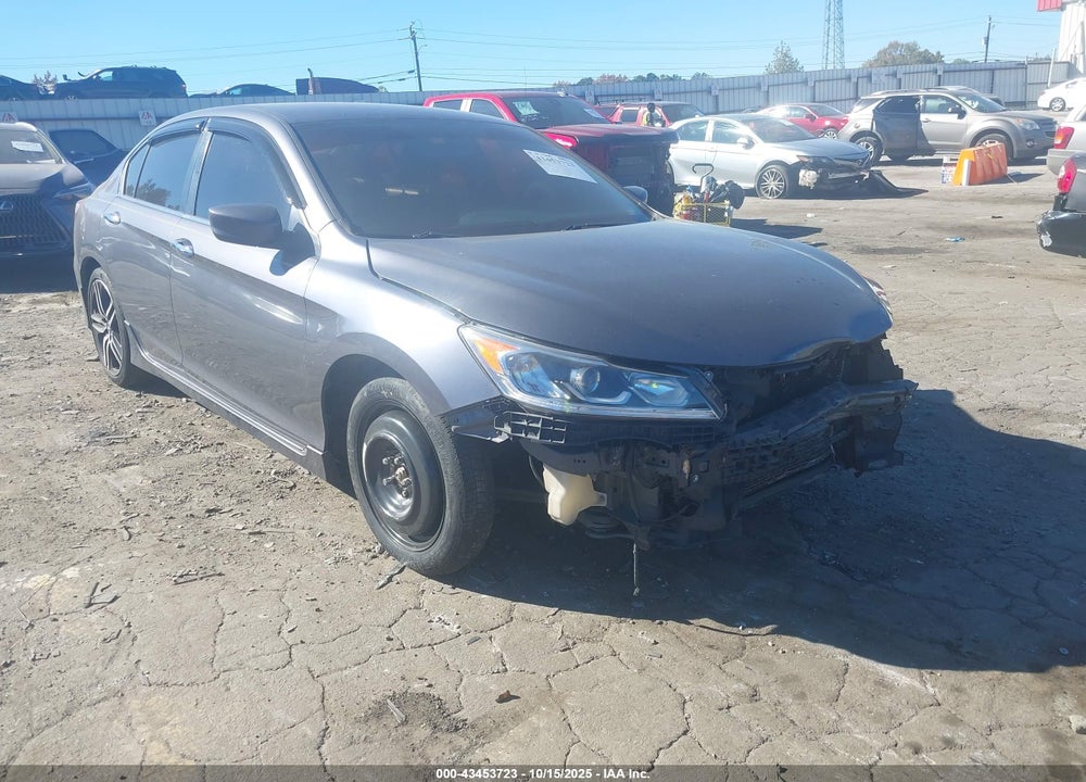 2016 HONDA ACCORD SPORT VIN: 1HGCR2F59GA056865