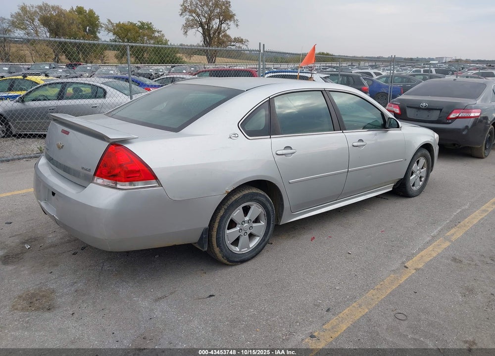 2009 CHEVROLET IMPALA VIN: 2G1WT57K891229588