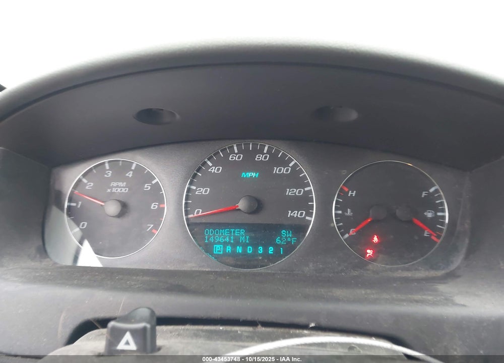 2009 CHEVROLET IMPALA VIN: 2G1WT57K891229588