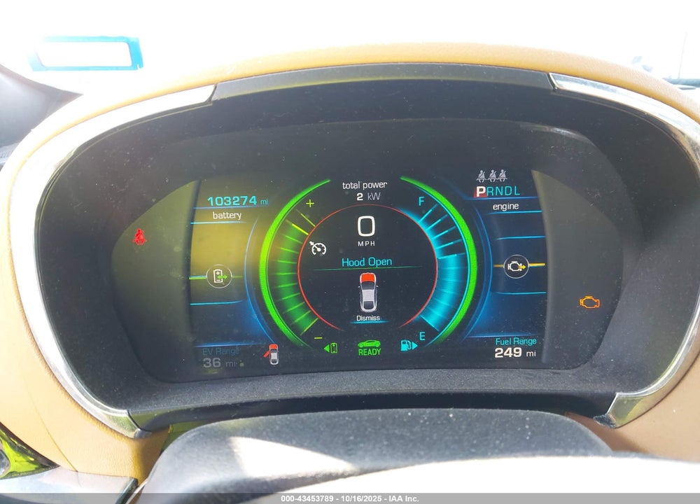 2016 CHEVROLET VOLT PREMIER VIN: 1G1RD6S50GU136471