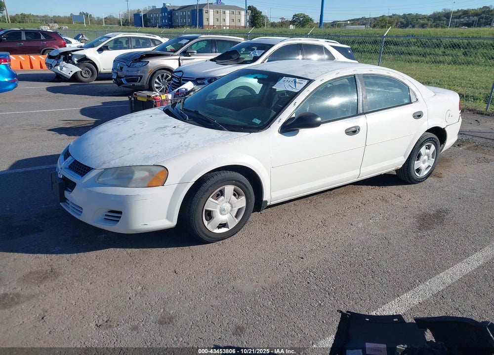 2004 DODGE STRATUS SE VIN: 1B3EL36T14N104684