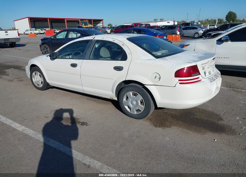 2004 DODGE STRATUS SE VIN: 1B3EL36T14N104684