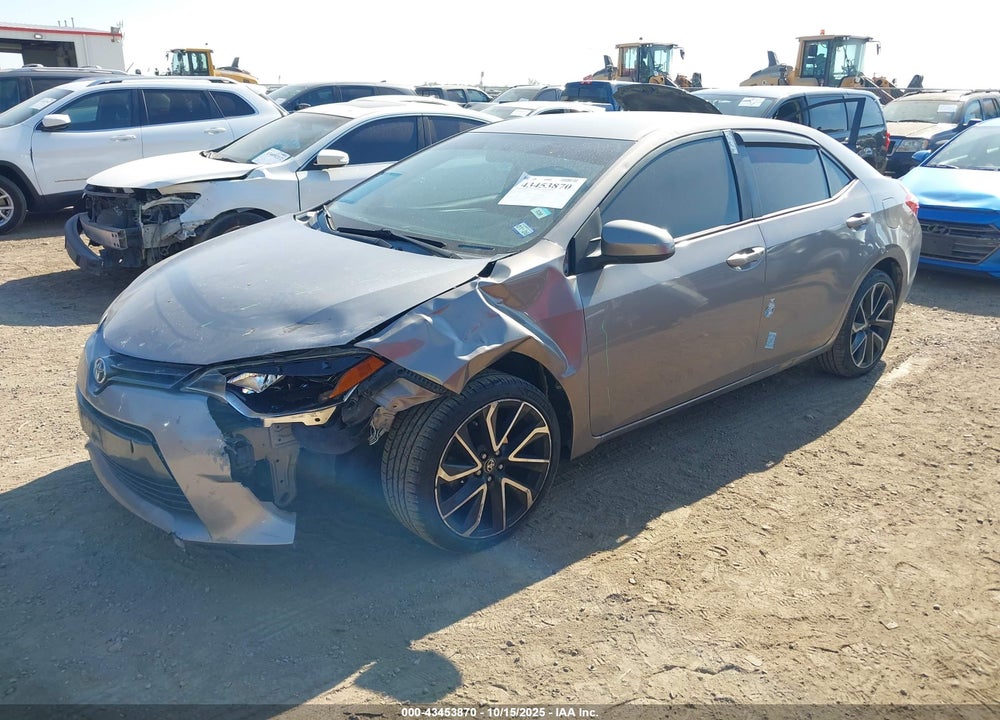 2016 TOYOTA COROLLA LE VIN: 2T1BURHEXGC644669