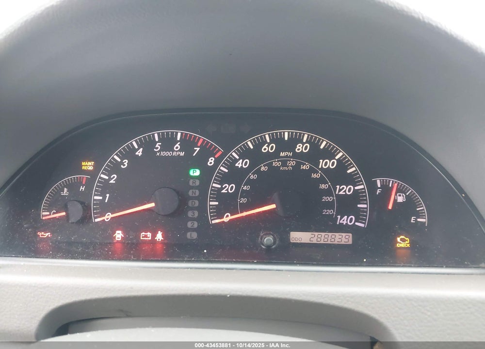 2005 TOYOTA CAMRY STD/ VIN: 4T1BE32K35U537340