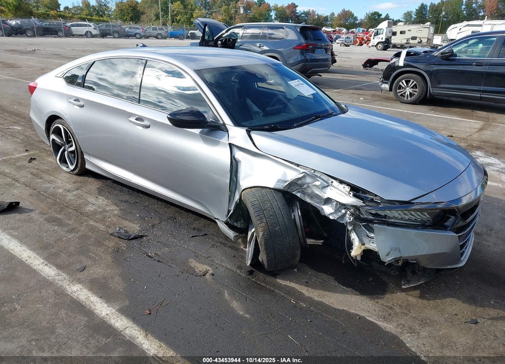 2021 HONDA ACCORD SPORT VIN: 1HGCV1F30MA100848