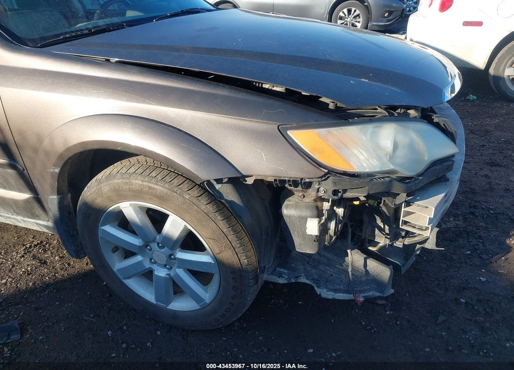 2008 SUBARU OUTBACK VIN: 4S4BP62C787329839