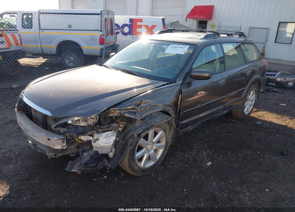 2008 SUBARU OUTBACK VIN: 4S4BP62C787329839
