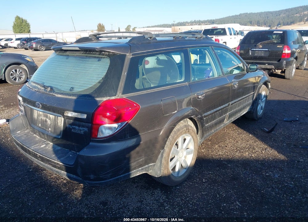 2008 SUBARU OUTBACK VIN: 4S4BP62C787329839