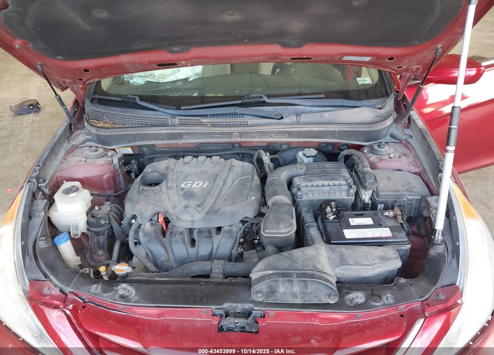2012 HYUNDAI SONATA VIN: 5NPEB4ACXCH478658