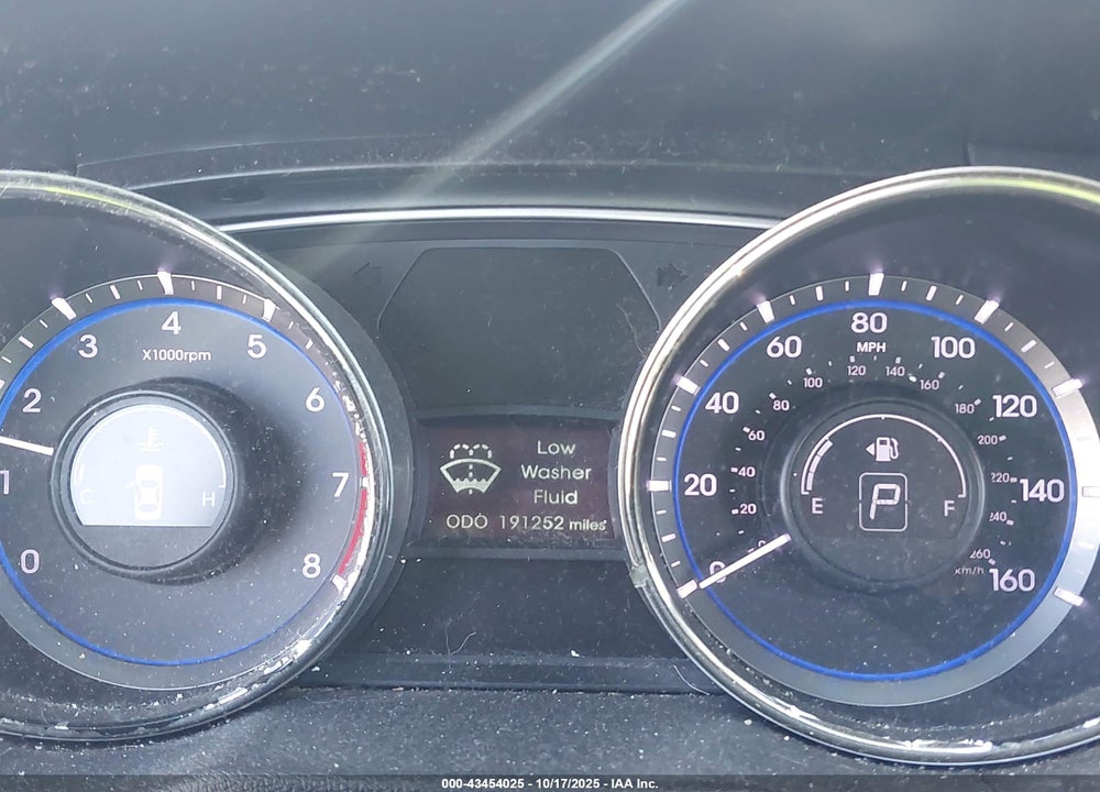 2013 HYUNDAI SONATA VIN: 5NPEB4AC7DH644619