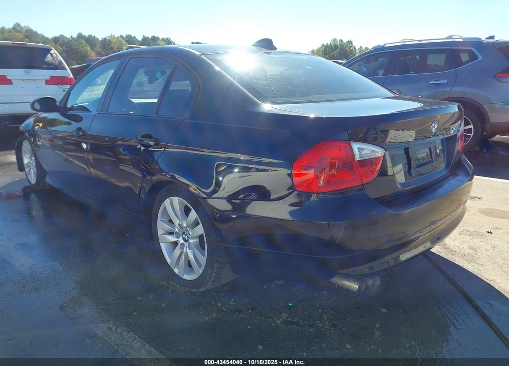 2007 BMW 3 SERIES VIN: WBAVA37517NE29862