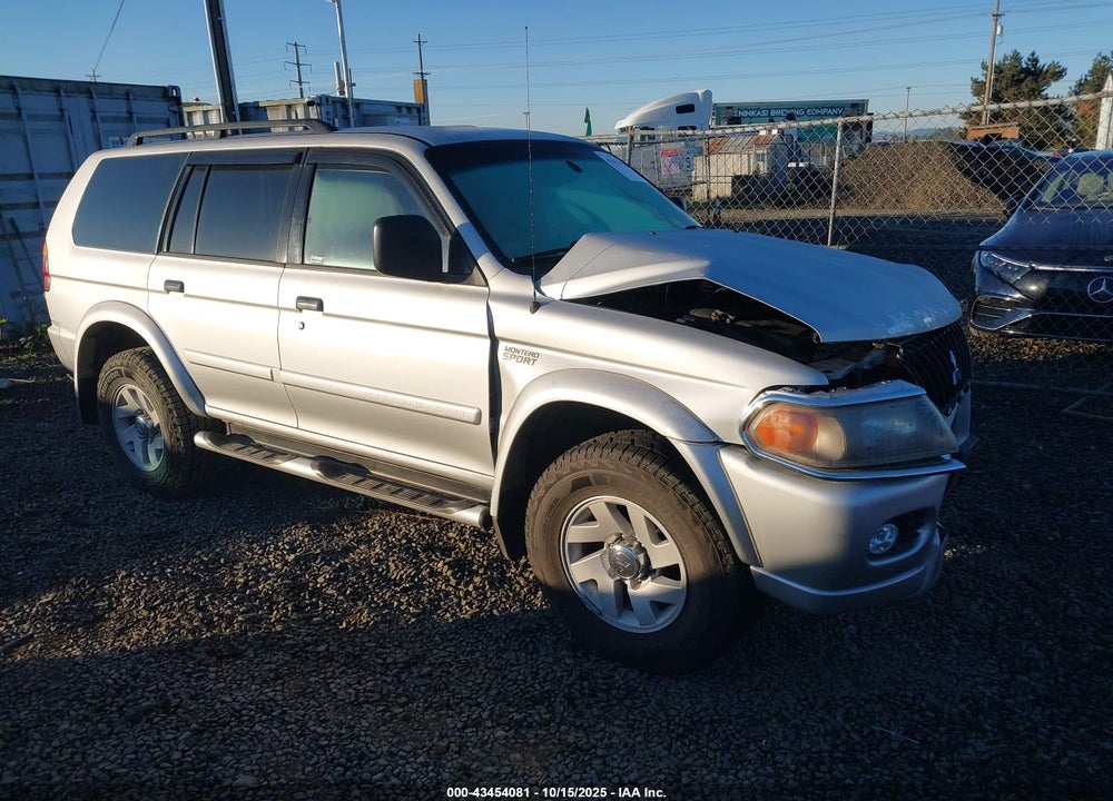 2002 MITSUBISHI MONTERO SPORT XLS VIN: JA4MT31R92J045453