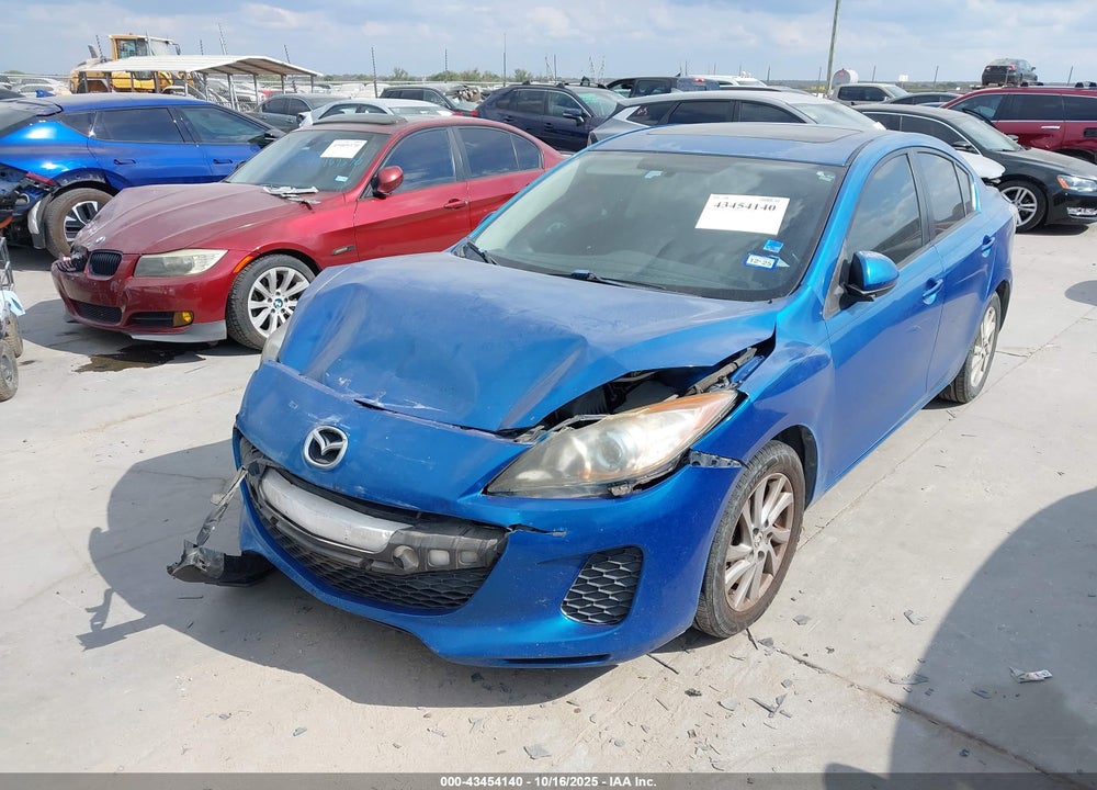 2012 MAZDA 3 I TOURING VIN: JM1BL1V8XC1564807