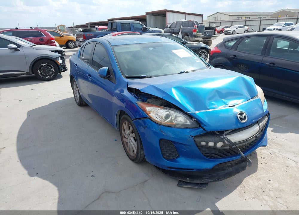 2012 MAZDA 3 I TOURING VIN: JM1BL1V8XC1564807
